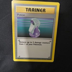 Used Trainer “Potion” Pokémon card 94/102